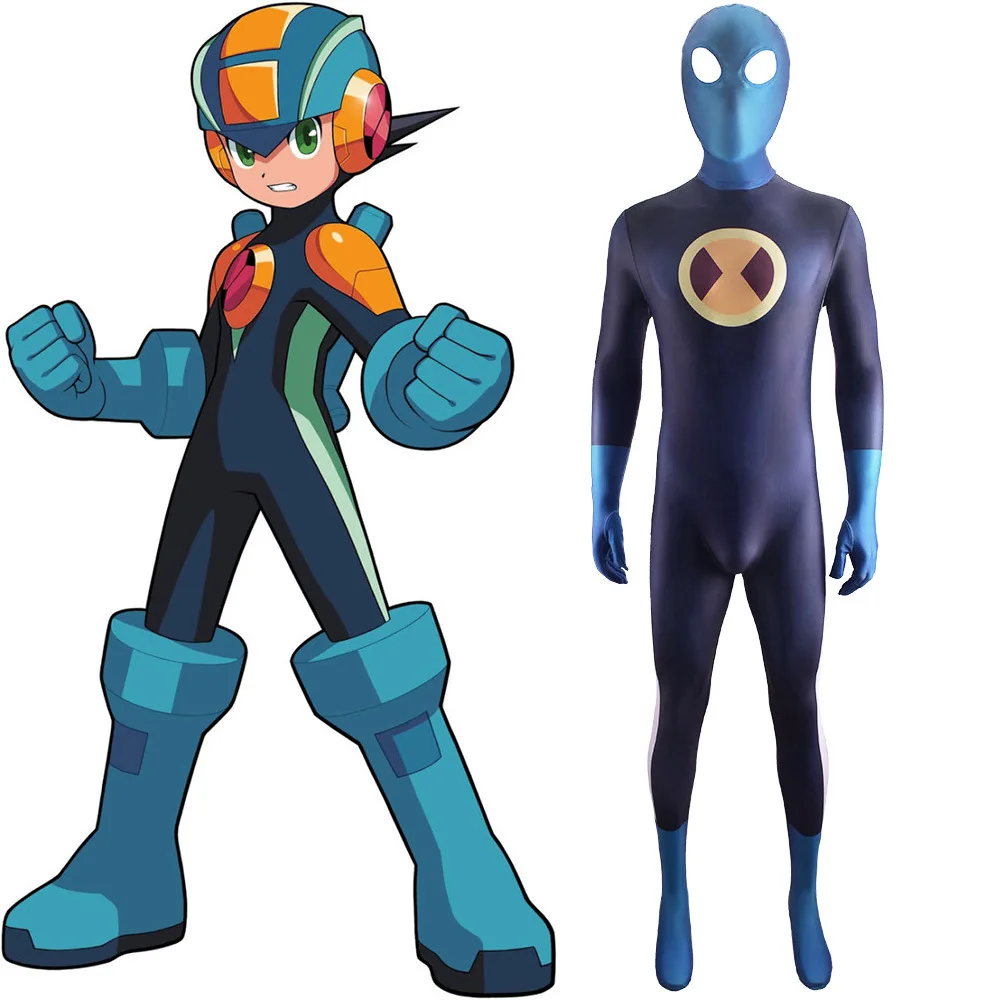 Megaman Adult Kids Game Rockman Mega Man Cosplay Costume Jumpsuit Halloween Party Carnival Women Men Zentai Bodysuit
Megaman Adult Kids Game Rockman Mega Man Cosplay Costume Jumpsuit Halloween Party Carnival Women Men Zentai Bodysuit