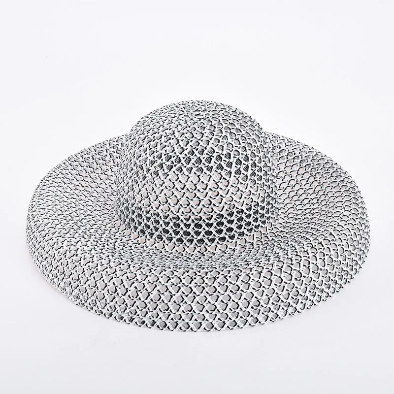 Summer Hepburn Monochrome Simple Straw Hat Sunscreen Holiday Seaside Beach Hat Big Eaves Outdoor Breathable Sun Hat Verano Hats
Summer Hepburn Monochrome Simple Straw Hat Sunscreen Holiday Seaside Beach Hat Big Eaves Outdoor Breathable Sun Hat Verano Hats