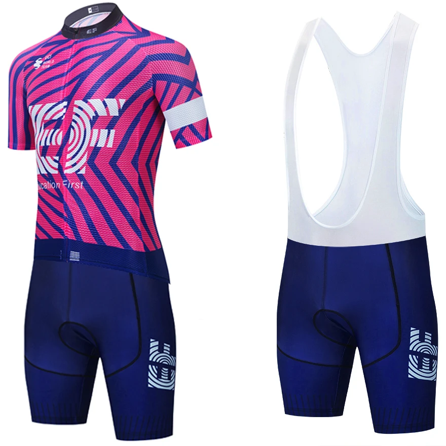 New Pink EF Cycling Team Jersey 20D Bike Shorts Suit Ropa Ciclismo Summer Bicycle Maillot Pants Clothing
New Pink EF Cycling Team Jersey 20D Bike Shorts Suit Ropa Ciclismo Summer Bicycle Maillot Pants Clothing
