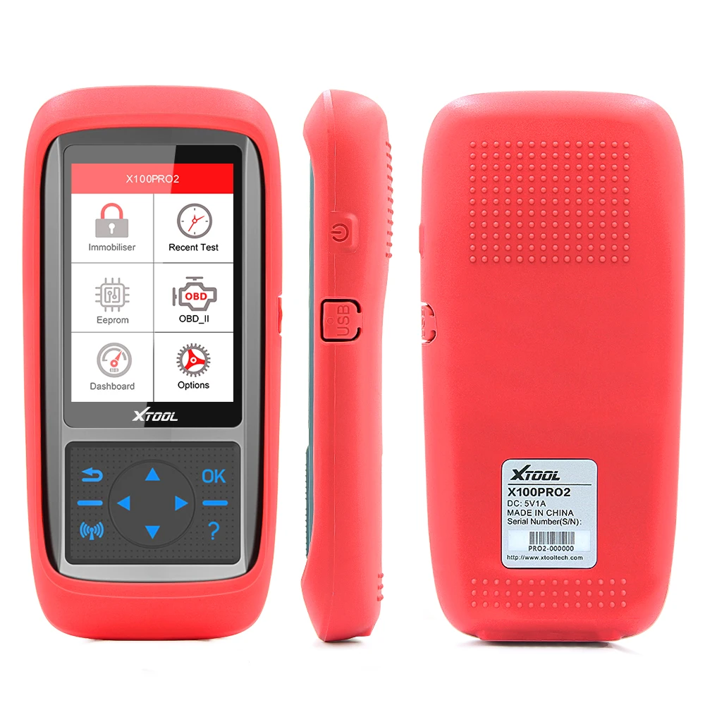 Original Car Diagnostic Auto Tool Xtool X100 Pro2 Auto Key ECU Programmer OBD2 Odometer Mileage Correction X100 Pro 2 OBD 2
Original Car Diagnostic Auto Tool Xtool X100 Pro2 Auto Key ECU Programmer OBD2 Odometer Mileage Correction X100 Pro 2 OBD 2