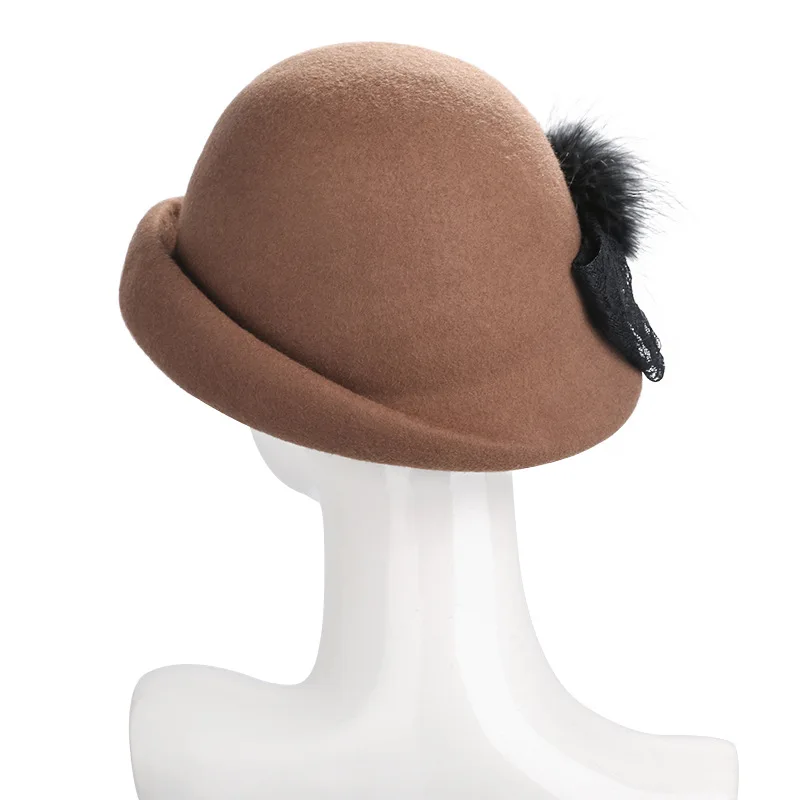 High End Elegant Female Bow Feather Beret Korean Stewardess Pillbox Cap Hepburn Fedora hat 100% Australian Wool Hats
High End Elegant Female Bow Feather Beret Korean Stewardess Pillbox Cap Hepburn Fedora hat 100% Australian Wool Hats