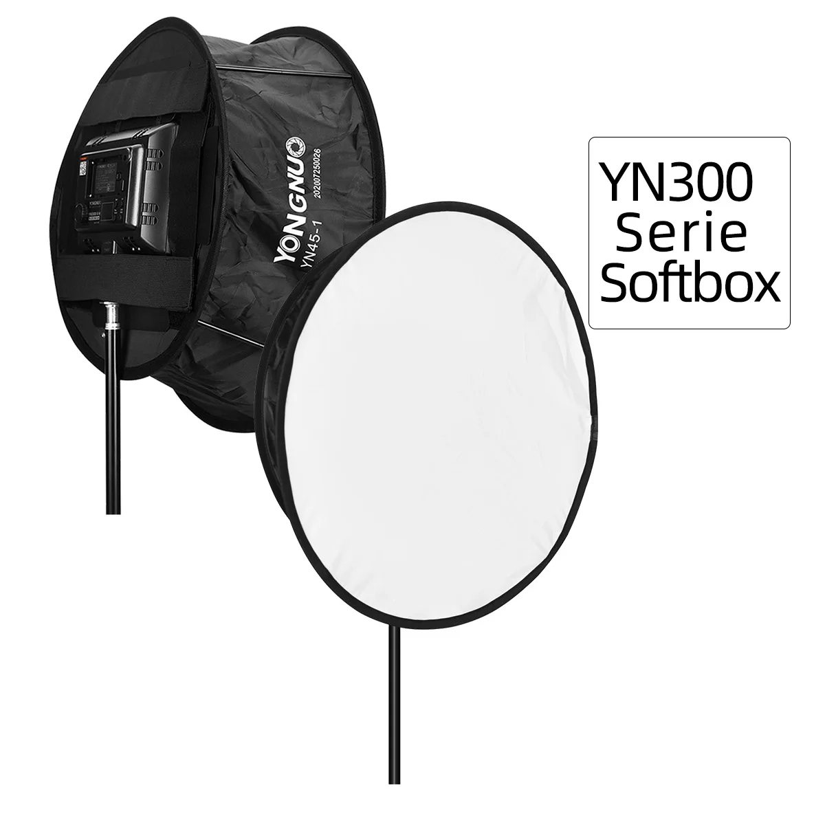 YONGNUO Softbox Diffuser for YONGNUO YN300 II YN300III YN300 IV YN320 LED Video Light Panel Foldable Soft Filter
YONGNUO Softbox Diffuser for YONGNUO YN300 II YN300III YN300 IV YN320 LED Video Light Panel Foldable Soft Filter