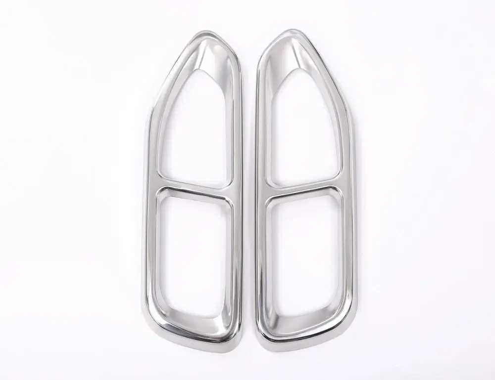 2x Stainless Steel Pipe Throat Exhaust Outputs Tail Decorator Frame Cover Trim For BMW 7 Series G11 G12 730 740 750li 2016-2018
2x Stainless Steel Pipe Throat Exhaust Outputs Tail Decorator Frame Cover Trim For BMW 7 Series G11 G12 730 740 750li 2016-2018