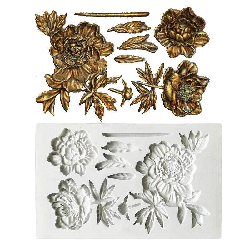 Rose Fondant Cake Decoration Flower Leaf Chocolate Silicone Mold Sugarcraft DIY Kitchen Accessories
Rose Fondant Cake Decoration Flower Leaf Chocolate Silicone Mold Sugarcraft DIY Kitchen Accessories