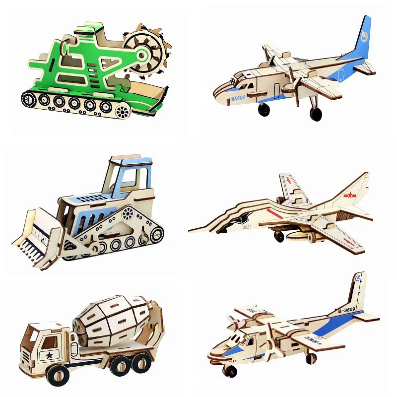 1Pcs Kids 3D Airplane Car Puzzle Toys Children Baby Toddler Eco-Friendly Diy Wooden Jigsaw Learning Educational Toys
1Pcs Kids 3D Airplane Car Puzzle Toys Children Baby Toddler Eco-Friendly Diy Wooden Jigsaw Learning Educational Toys