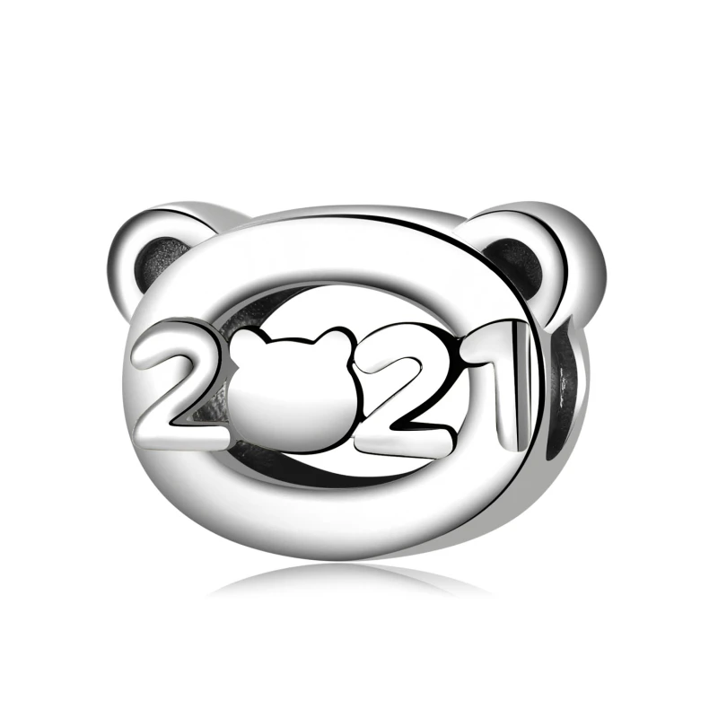 2021 New 925 Sterling Silver Alphabet Lucky Bear Hollow beads Charms Fit Original European Pandora Charms Bracelet DIY Jewelry
2021 New 925 Sterling Silver Alphabet Lucky Bear Hollow beads Charms Fit Original European Pandora Charms Bracelet DIY Jewelry