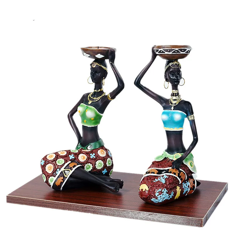 2 pz/set stile europeo nero donna candeliere decorazione Lady figurine per interni sculture Home Decor Loft home decoration
2 pz/set stile europeo nero donna candeliere decorazione Lady figurine per interni sculture Home Decor Loft home decoration