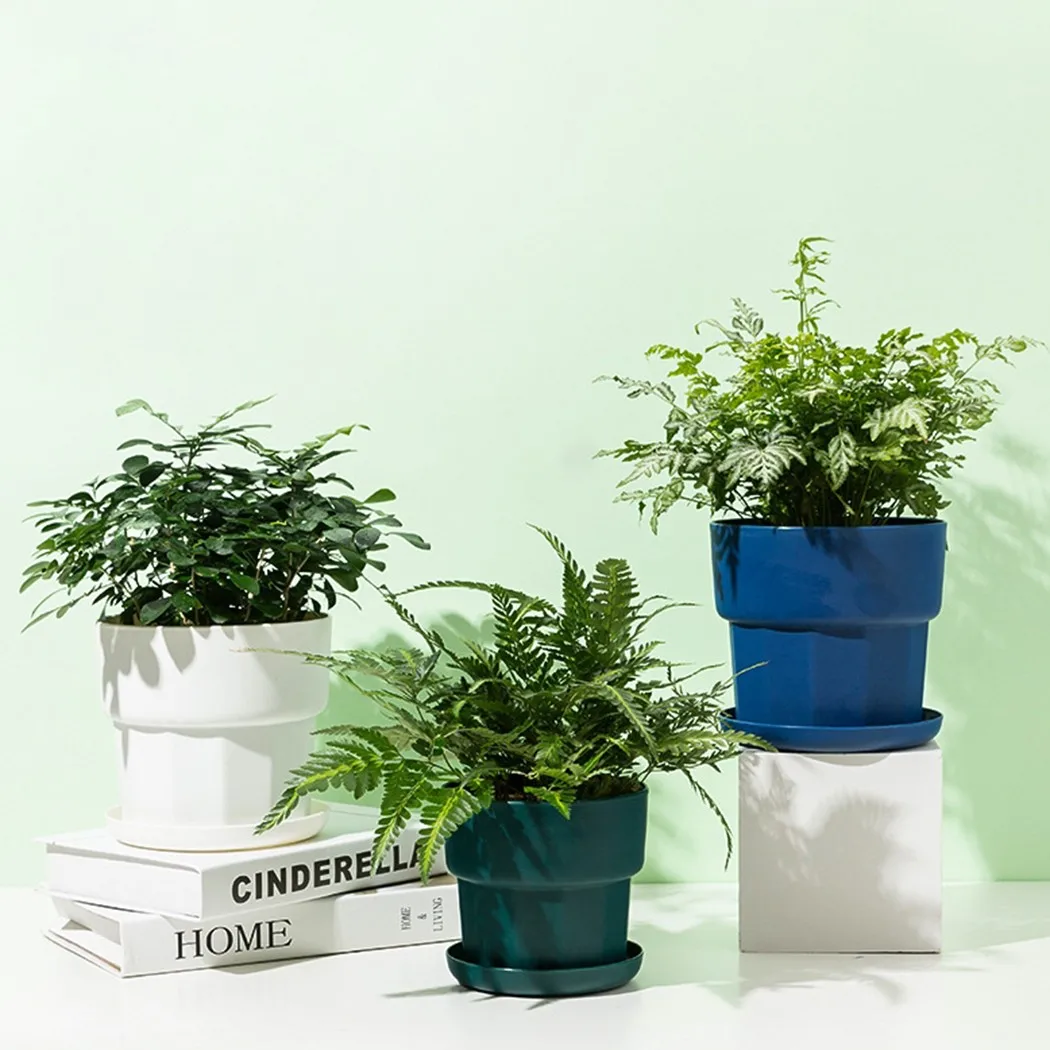 Home Decor Flowerpot Nordic Style Office Decor Plants Pot Plastic With Tray Beautiful
Home Decor Flowerpot Nordic Style Office Decor Plants Pot Plastic With Tray Beautiful