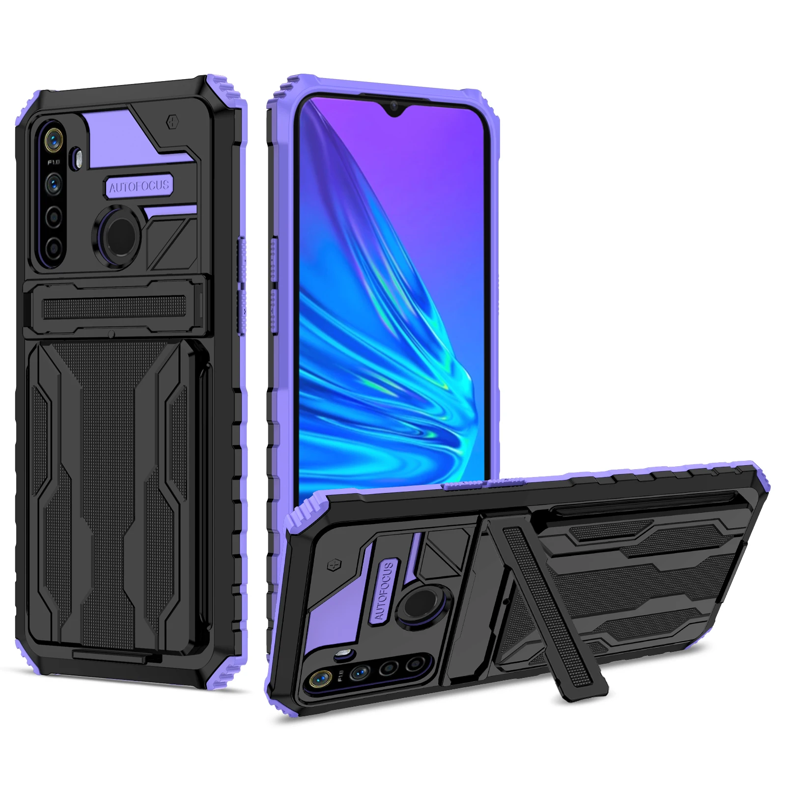 Card Bag Holder Phone Case For OPPO Realme C17 7i 6i 5i 5 C3 A7 A5S A12 A11K F9 Fully Wrapped Anti Seismic Shatterproof Cover 
Card Bag Holder Phone Case For OPPO Realme C17 7i 6i 5i 5 C3 A7 A5S A12 A11K F9 Fully Wrapped Anti Seismic Shatterproof Cover