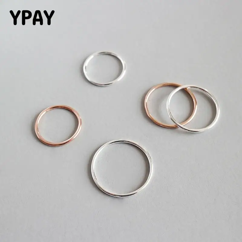Женское гладкое тонкое кольцо YPAY, кольцо из 100% настоящего серебра 925 пробы в Корейском стиле, ювелирное изделие для девушек и женщин, YMR512
Женское гладкое тонкое кольцо YPAY, кольцо из 100% настоящего серебра 925 пробы в Корейском стиле, ювелирное изделие для девушек и женщин, YMR512