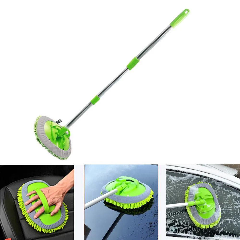 Retractable Car Cleaner Brush Wash Mop (including Brush Head)dust Removal Detachable Dual-use Rag Water Absorption Car Cleaning
Retractable Car Cleaner Brush Wash Mop (including Brush Head)dust Removal Detachable Dual-use Rag Water Absorption Car Cleaning