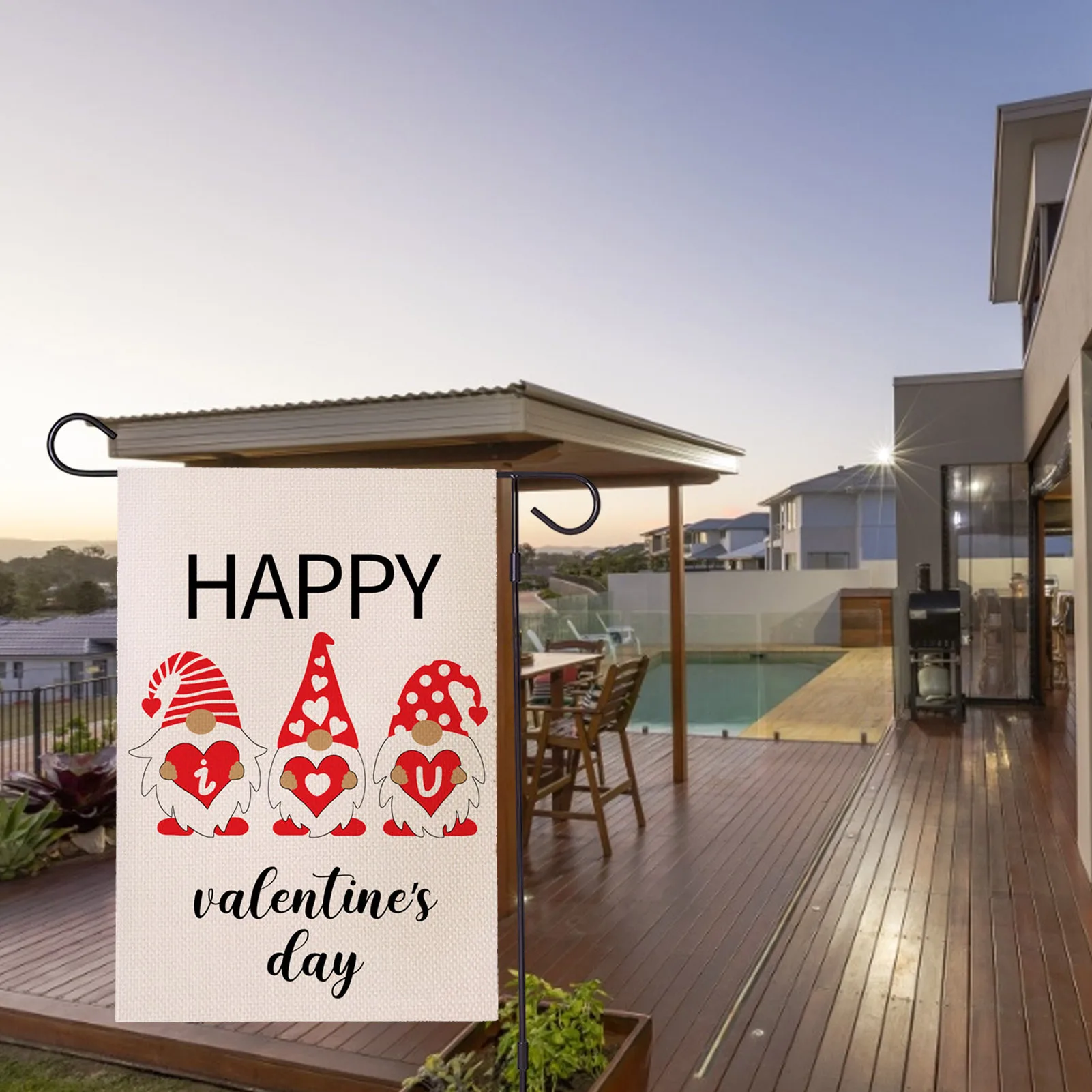 Easter Garden Flag Burlap Rabbit Double-sided Pattern Garden Banner
Easter Garden Flag Burlap Rabbit Double-sided Pattern Garden Banner