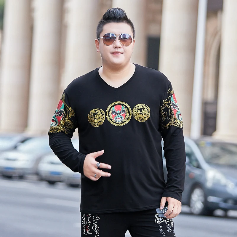 plus size 8XL 7XL 6XL NEW Youth printing Hot Sale New spring high-elastic cotton t-shirts men's long sleeve v neck tight t shirt
plus size 8XL 7XL 6XL NEW Youth printing Hot Sale New spring high-elastic cotton t-shirts men's long sleeve v neck tight t shirt