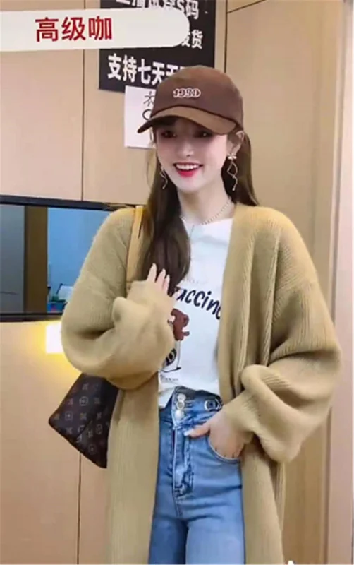 Женский свитер средней длины в Корейском стиле
Женский свитер средней длины в Корейском стиле