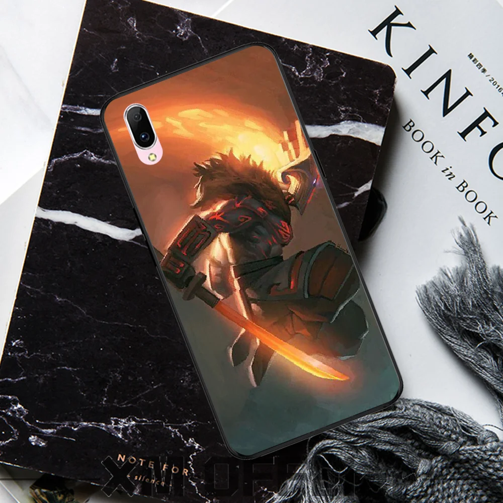 BaweiTE Shadow Fiend Dota 2 мягкий силиконовый черный чехол для телефона VIVO Y31 Y53 Y55 Y66 Y67 Y69 Y71 Y75