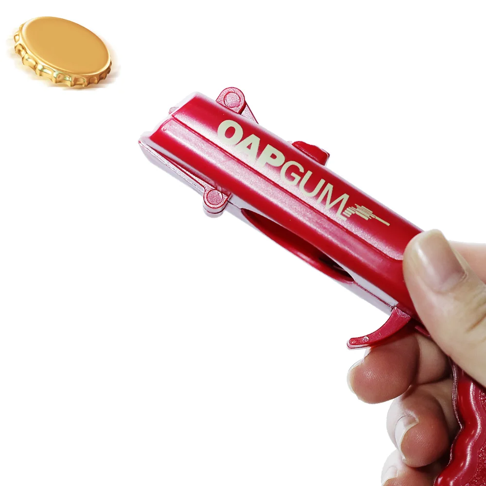 Creative Portable Beer Opener Cap Gun Bottle Opener Beer Bottles Open Capgun Drink Opening Shooter Bar Outdoor Celebration Tools
Creative Portable Beer Opener Cap Gun Bottle Opener Beer Bottles Open Capgun Drink Opening Shooter Bar Outdoor Celebration Tools