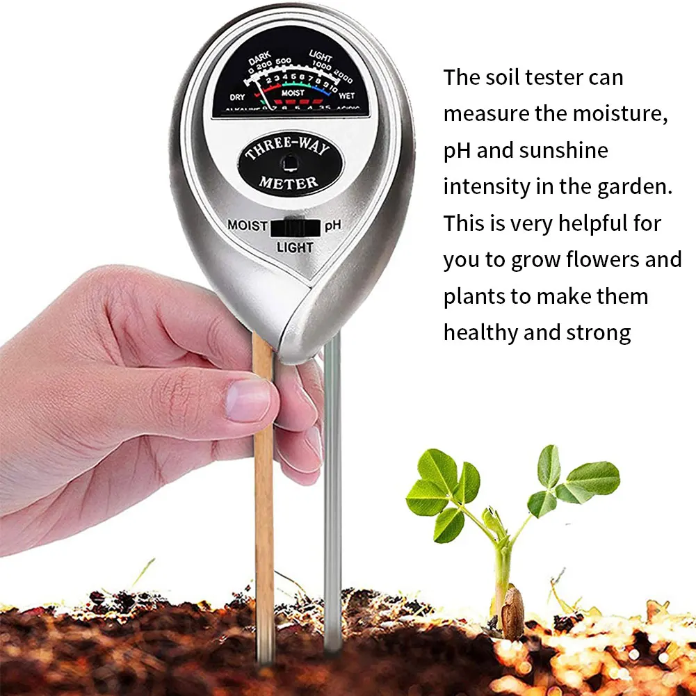Soil Moisture Tester Humidimetre Meter Detector for Garden Plants Flowers Moisture Measurement Garden Tools Water Droplets Shape
Soil Moisture Tester Humidimetre Meter Detector for Garden Plants Flowers Moisture Measurement Garden Tools Water Droplets Shape