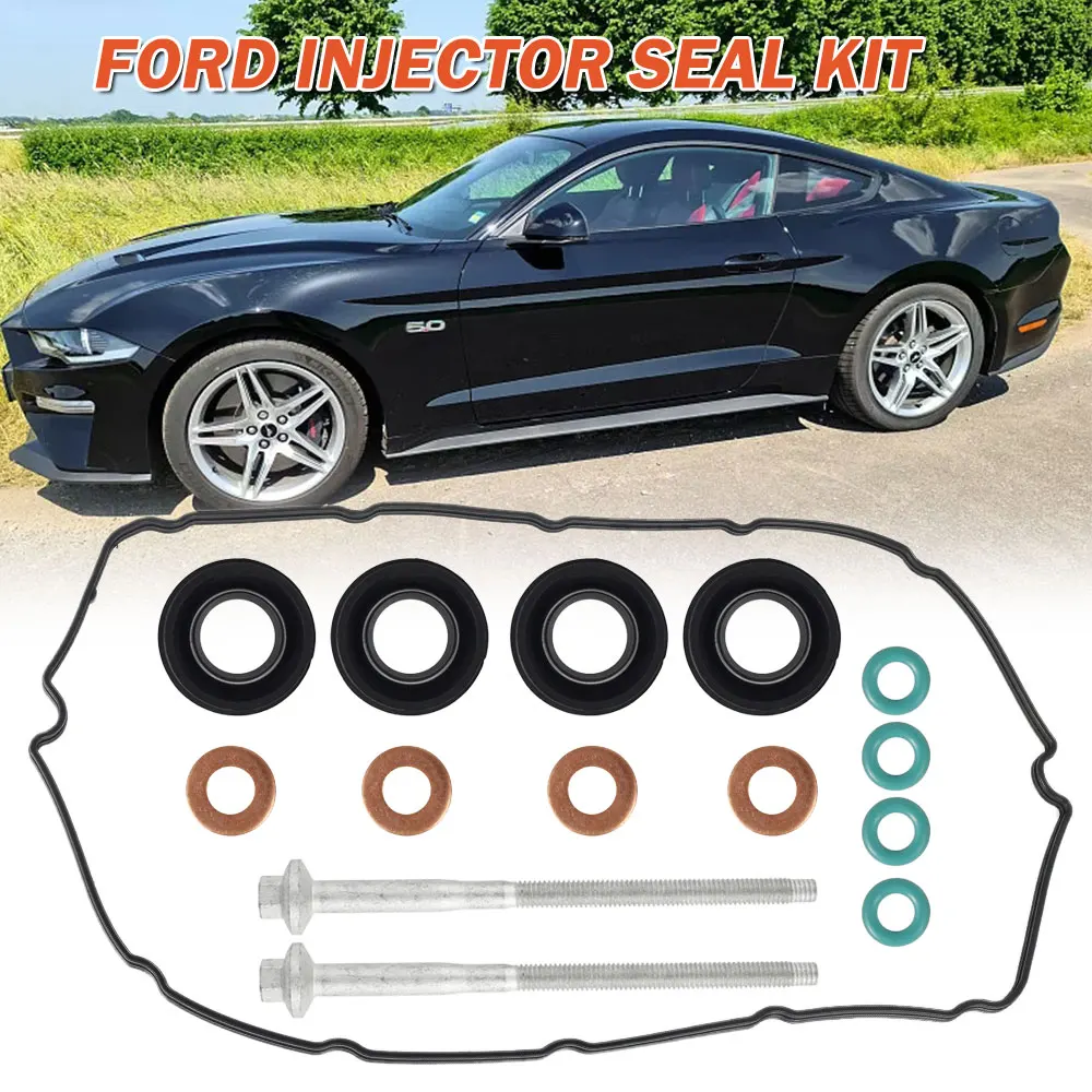 Valve Cover Gasket Set Fuel Injector Seal Kit Diesel Fuel Injector Seals Repair Kit with Rocker Cover Gasket Injector Washer 
Valve Cover Gasket Set Fuel Injector Seal Kit Diesel Fuel Injector Seals Repair Kit with Rocker Cover Gasket Injector Washer