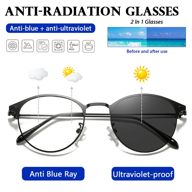 Semi-Rimless Computer Glasses Women Blue Light Blocking Gafas Men Frame Cat Eye Optical Glasses Fashion Eye Protection
Semi-Rimless Computer Glasses Women Blue Light Blocking Gafas Men Frame Cat Eye Optical Glasses Fashion Eye Protection