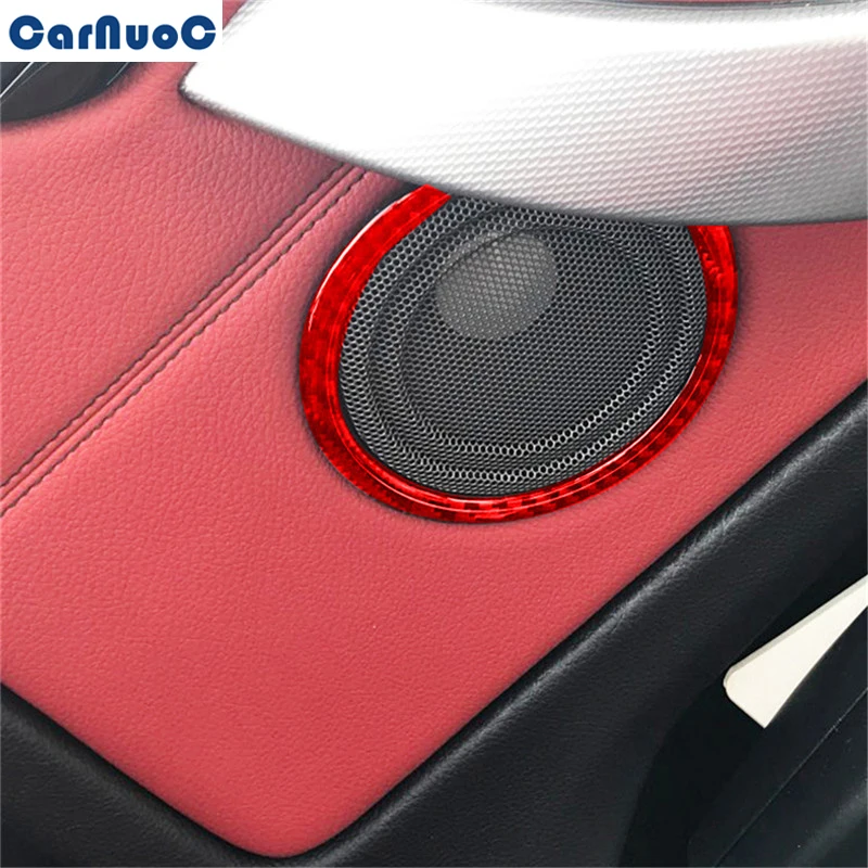 For BMW F30 2019 Car Loudspeaker Panel Red Trim Decal Ring Carbon Fiber Sticker Styling Accessories
For BMW F30 2019 Car Loudspeaker Panel Red Trim Decal Ring Carbon Fiber Sticker Styling Accessories