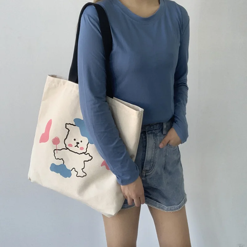 Women's Casual Canvas Shoulder Bag lovely sheep Shopping Bag Cotton Cloth Handbag Eco Reusable Large Tote Shopper Bags totebag
Women's Casual Canvas Shoulder Bag lovely sheep Shopping Bag Cotton Cloth Handbag Eco Reusable Large Tote Shopper Bags totebag