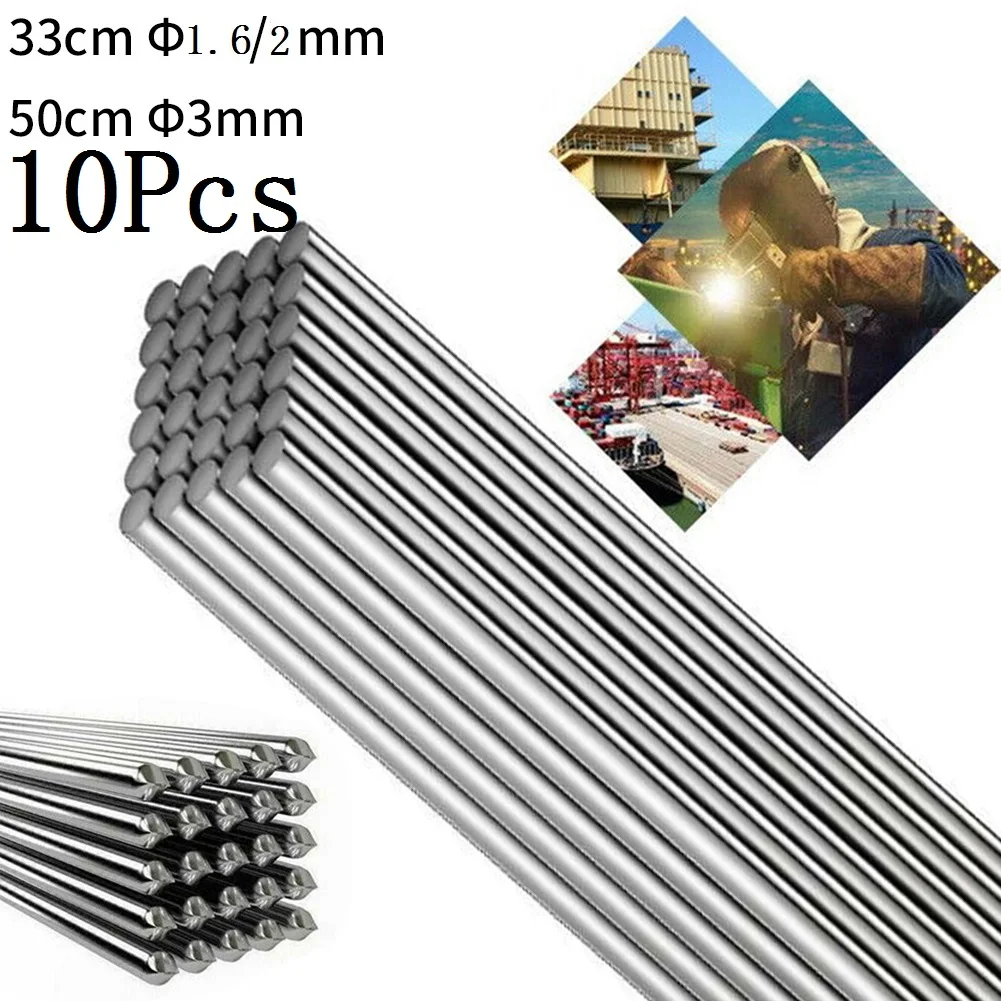 10Pcs Aluminium Welding Rods Wire Brazing Easy Melt Solder Low Temperature Welding Rod No Need Powder For Soldering Welding Rods
10Pcs Aluminium Welding Rods Wire Brazing Easy Melt Solder Low Temperature Welding Rod No Need Powder For Soldering Welding Rods