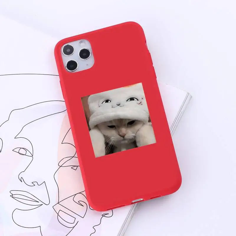 Cute Cats New Year Gifts Phone Case Red Candy Color for iPhone 6 7 8 11 12 s mini pro X XS XR MAX Plus
Cute Cats New Year Gifts Phone Case Red Candy Color for iPhone 6 7 8 11 12 s mini pro X XS XR MAX Plus