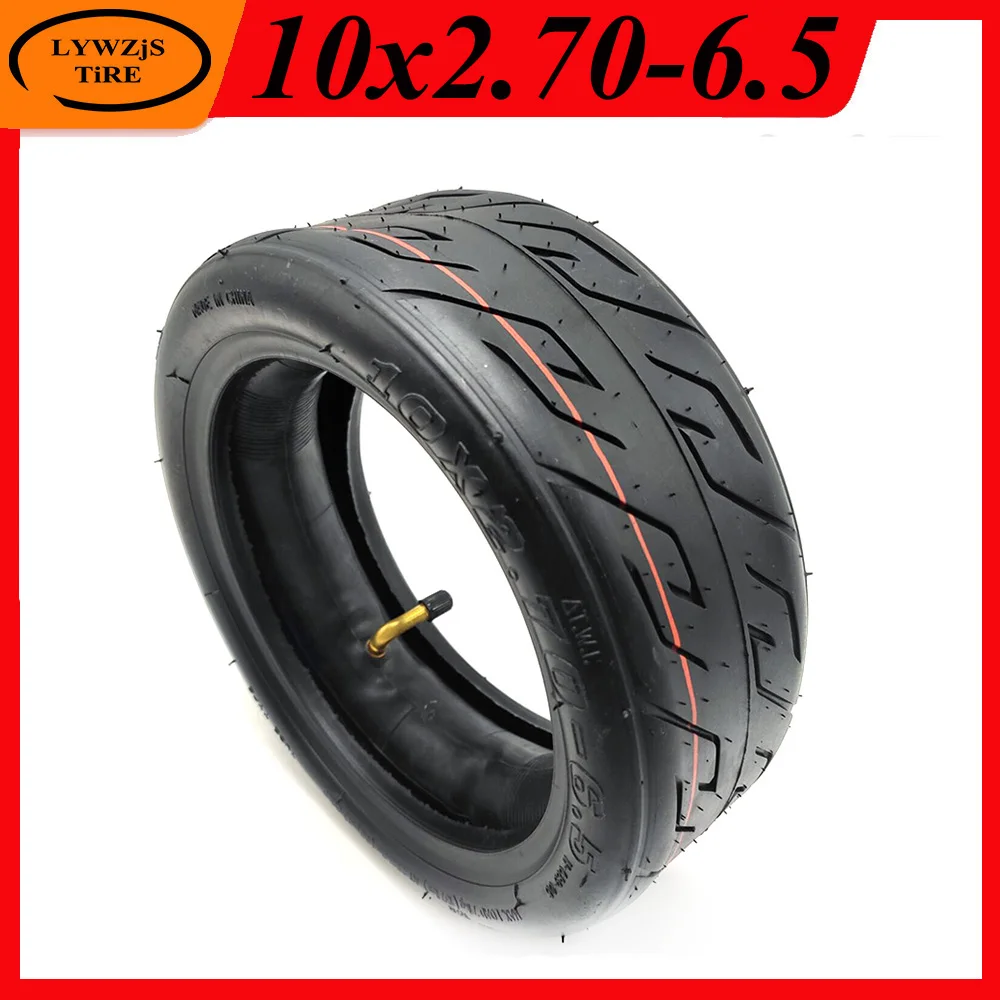 High Quality 10x2.70-6.5 Inner and Outer Tire 10 Inch Thickening Pneumatic Tyre for Electric Scooter Balancing Car Accessories
High Quality 10x2.70-6.5 Inner and Outer Tire 10 Inch Thickening Pneumatic Tyre for Electric Scooter Balancing Car Accessories