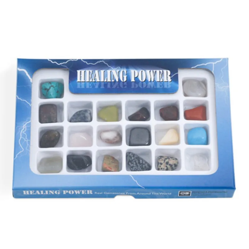 Twenty Energy Stone Set Crystal Natural Stones Ore Specimen Mixed Semi-precious Stone Decoration hot
Twenty Energy Stone Set Crystal Natural Stones Ore Specimen Mixed Semi-precious Stone Decoration hot