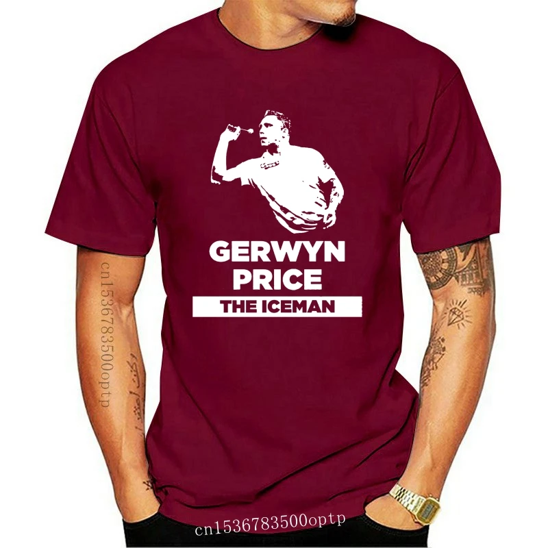 

New Gerwyn Price Wales The Iceman Darts Red T-Shirt Unisex S-XL UNOFFICIAL