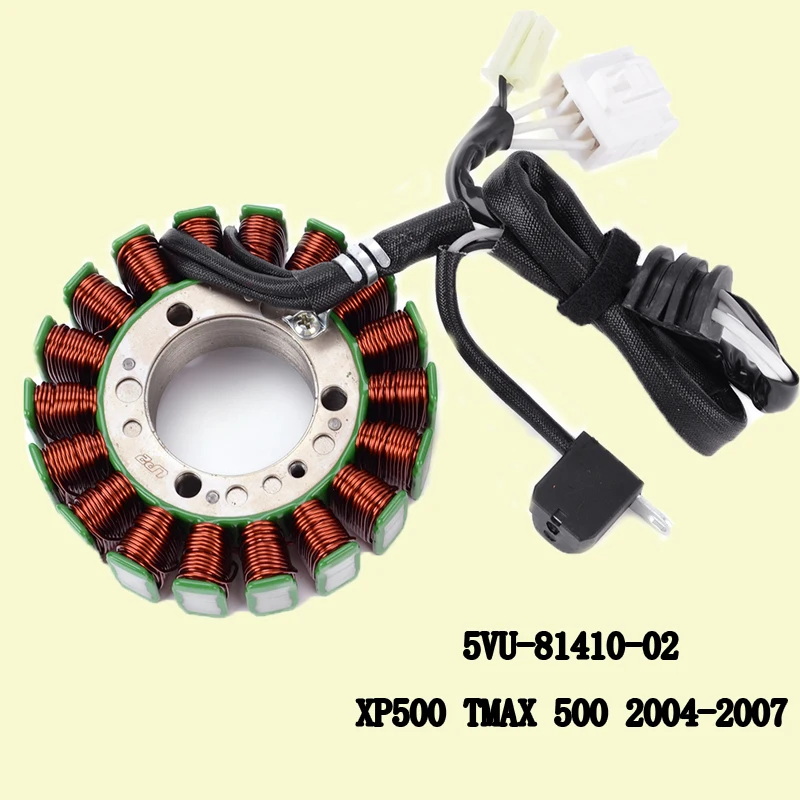 

5VU-81410-02 Magneto Generator Stator Coil For Yamaha XP500 XP 500 TMAX T MAX T-MAX 500 TMAX500 2004 2005 2006 2007 T-MAX-500