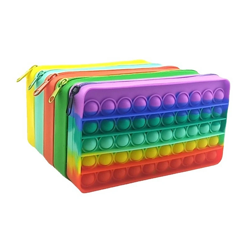 Pop Fidget Reliver Stress Toys Pencil Case Kids Stress Relief Squeeze Toys Children Learning Pencil Case Anti-stress Fidget Toys
Pop Fidget Reliver Stress Toys Pencil Case Kids Stress Relief Squeeze Toys Children Learning Pencil Case Anti-stress Fidget Toys