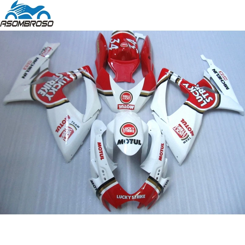 Hot sale Fairing kit for SUZUKI K6 K7 Injection Molding GSXR 600 750 2006 2007 white orange gsxr600 fairings LD52
Hot sale Fairing kit for SUZUKI K6 K7 Injection Molding GSXR 600 750 2006 2007 white orange gsxr600 fairings LD52