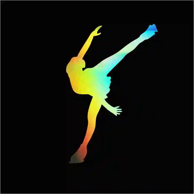 Car Sticker Personality Simple Art Figure Skating PVC Reflective Car Decal Wall Stickers Decorative,18cm*13cm
Car Sticker Personality Simple Art Figure Skating PVC Reflective Car Decal Wall Stickers Decorative,18cm*13cm