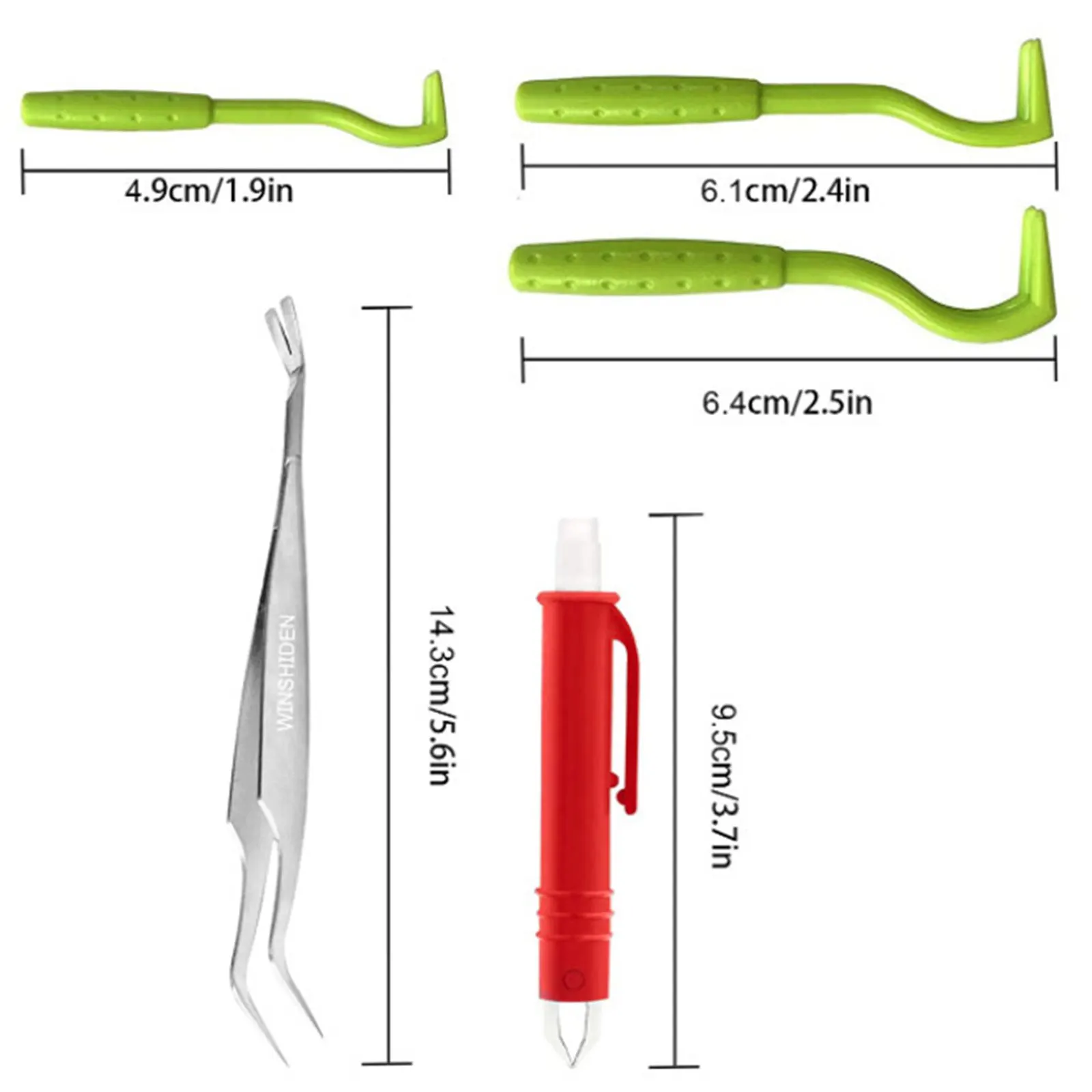 5pcs Tick Removal Kit - Safe Pain-Free for Dogs Cat, Include Remover Tool, Tweezers, Lice Tick Control Products for Pets
5pcs Tick Removal Kit - Safe Pain-Free for Dogs Cat, Include Remover Tool, Tweezers, Lice Tick Control Products for Pets