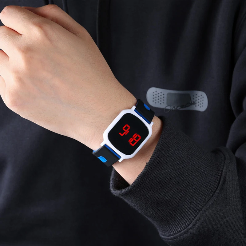 2021 Watch Digital Casual Led Electronic Kids Watches Boy Square Dial Wristwatch Women Men Clock Man Gifts Montre Homme
2021 Watch Digital Casual Led Electronic Kids Watches Boy Square Dial Wristwatch Women Men Clock Man Gifts Montre Homme