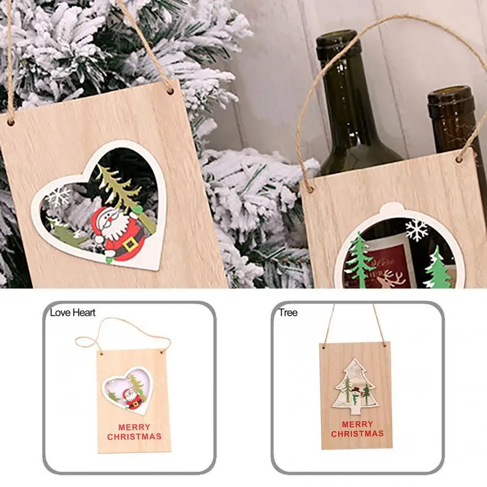 No Odor Fashion Xmas Tree Christmas Hanging Sign Wood Hanging Pendant Rectangle for Office 
No Odor Fashion Xmas Tree Christmas Hanging Sign Wood Hanging Pendant Rectangle for Office