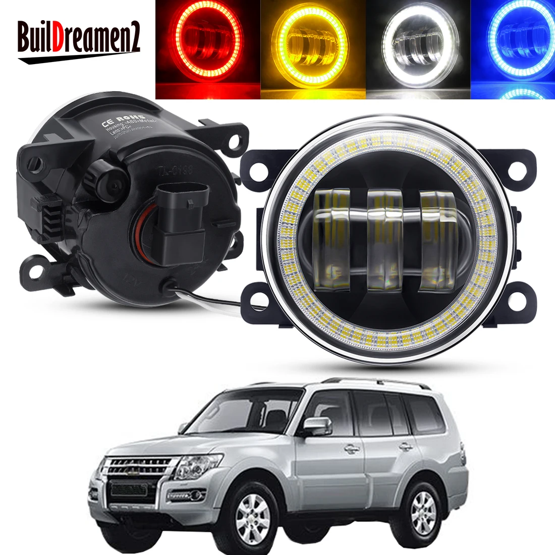 2 х автомобилей Ангел глаз туман светильник в сборе для Mitsubishi Pajero Характеристическая вязкость полимера V8_W V9_W 2007-2012 светодиодный объектив пр...
2 х автомобилей Ангел глаз туман светильник в сборе для Mitsubishi Pajero Характеристическая вязкость полимера V8_W V9_W 2007-2012 светодиодный объектив пр...