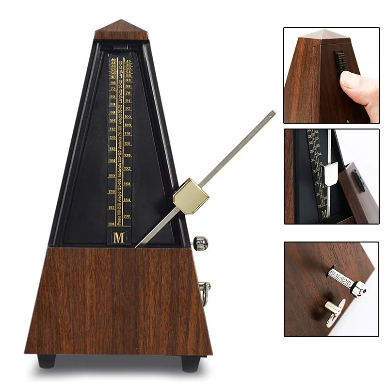 Mechanical Metronome Piano GradeTest Special Guitar Guzheng Accurate Beat Rhythm For Guitar Bass Piano Violin Accessories
Mechanical Metronome Piano GradeTest Special Guitar Guzheng Accurate Beat Rhythm For Guitar Bass Piano Violin Accessories