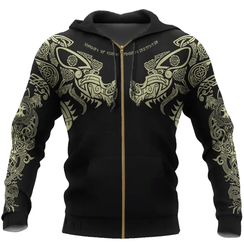 Viking Tattoo 3D Printed Men Hoodies Harajuku Fashion Sweatshirt Autumn Unisex Street Jacket
Viking Tattoo 3D Printed Men Hoodies Harajuku Fashion Sweatshirt Autumn Unisex Street Jacket