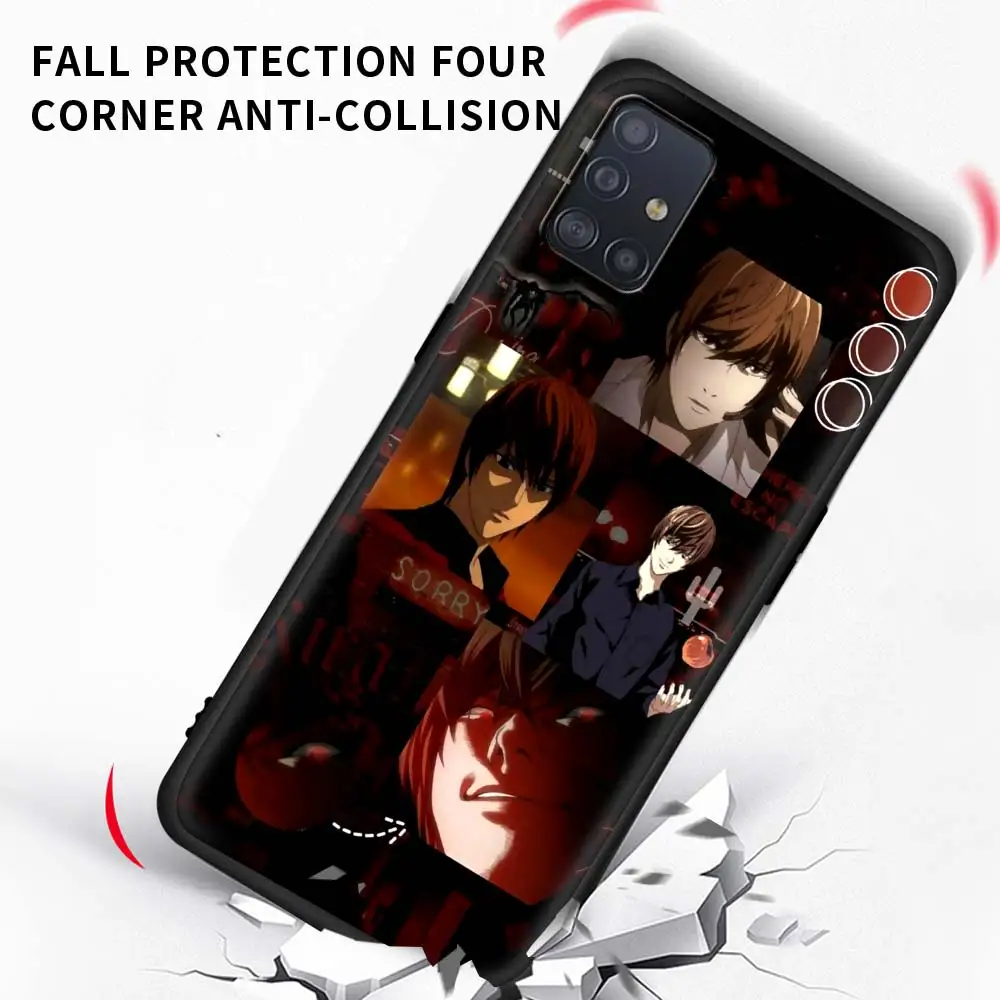 Death Note Phone Case For Samsung Galaxy A51 A71 A21S M31 M31s M30s A31 A41 A11 A01 M51 Soft Matte Coque Back Cover
Death Note Phone Case For Samsung Galaxy A51 A71 A21S M31 M31s M30s A31 A41 A11 A01 M51 Soft Matte Coque Back Cover