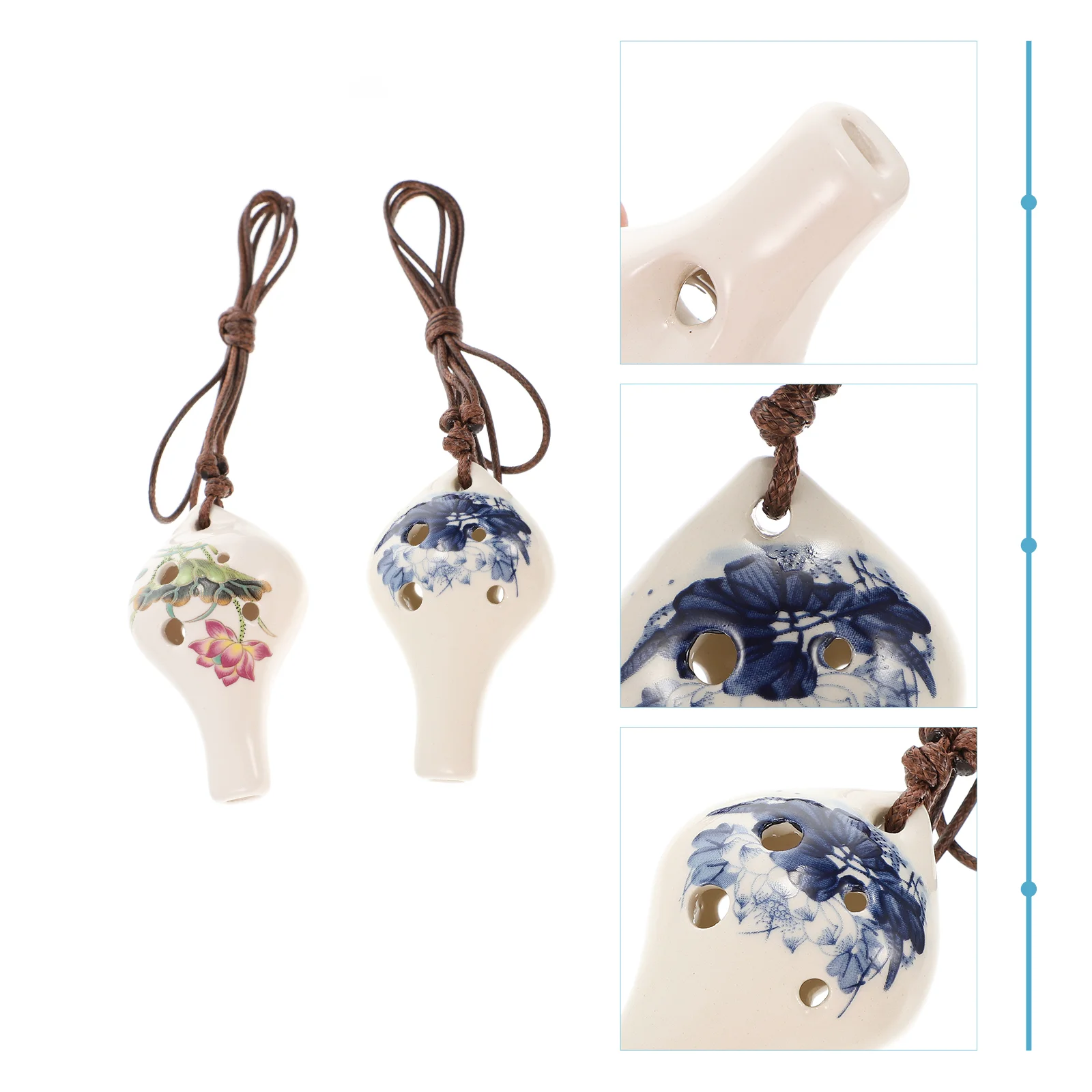 2 Pcs Portable Beginners Ocarina White Porcelain Ocarina Delicate Ocarina Flutes
2 Pcs Portable Beginners Ocarina White Porcelain Ocarina Delicate Ocarina Flutes