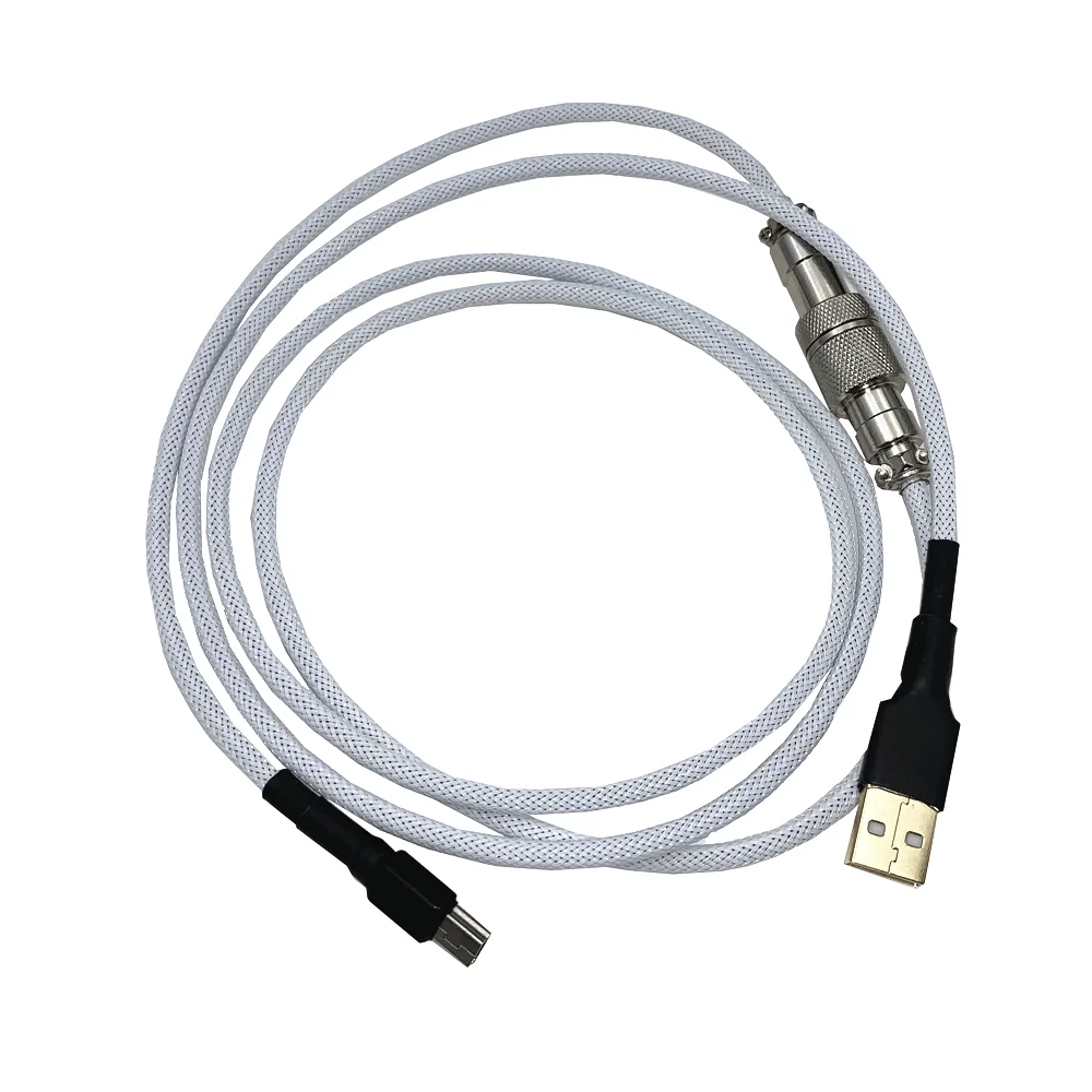 Мини USB кабель mega соединитель авиатора механическая клавиатура Mechables Pulse V3