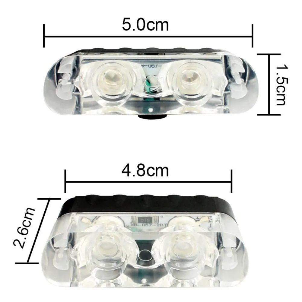 Wireless Remote Emergency Warning Lamp Yellow & White Strobe Light 2 LEDs Per Panel
Wireless Remote Emergency Warning Lamp Yellow & White Strobe Light 2 LEDs Per Panel