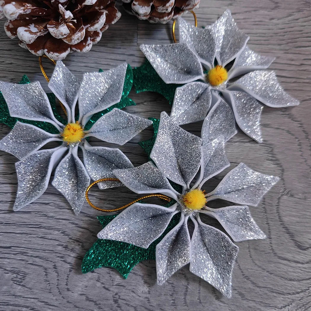 3Pcs Simulation Christmas Flowers Christmas Tree Decor For Home 2021 Xmas Noel Navidad Ornaments New Year Decor
3Pcs Simulation Christmas Flowers Christmas Tree Decor For Home 2021 Xmas Noel Navidad Ornaments New Year Decor