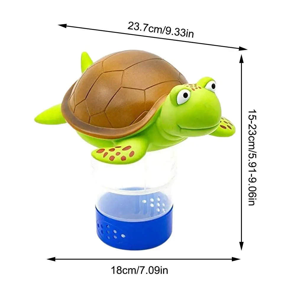 Pool Chlorine Floater Swimming Pool Chlorinator Animal Pool Chlorine Dispenser Suitable for 3inch Tablet
Pool Chlorine Floater Swimming Pool Chlorinator Animal Pool Chlorine Dispenser Suitable for 3inch Tablet