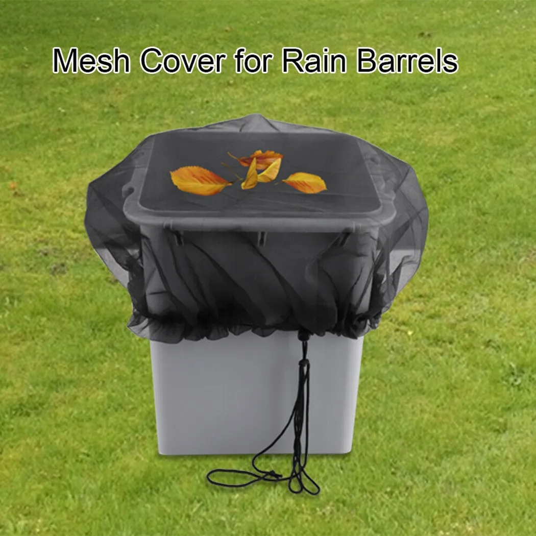 1pc Rain Barrel Lid Cover Black Mesh Cover For Water Barrel Outdoor Water Collection Buckets Tank Protector 80cm 95cm 100cm
1pc Rain Barrel Lid Cover Black Mesh Cover For Water Barrel Outdoor Water Collection Buckets Tank Protector 80cm 95cm 100cm