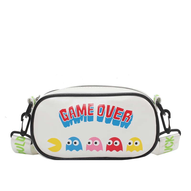 Designer bag PU leather wide shoulder strap cartoon letter fashion women crossbody Shoulder Messenger Bag Purses and handbags 
Designer bag PU leather wide shoulder strap cartoon letter fashion women crossbody Shoulder Messenger Bag Purses and handbags