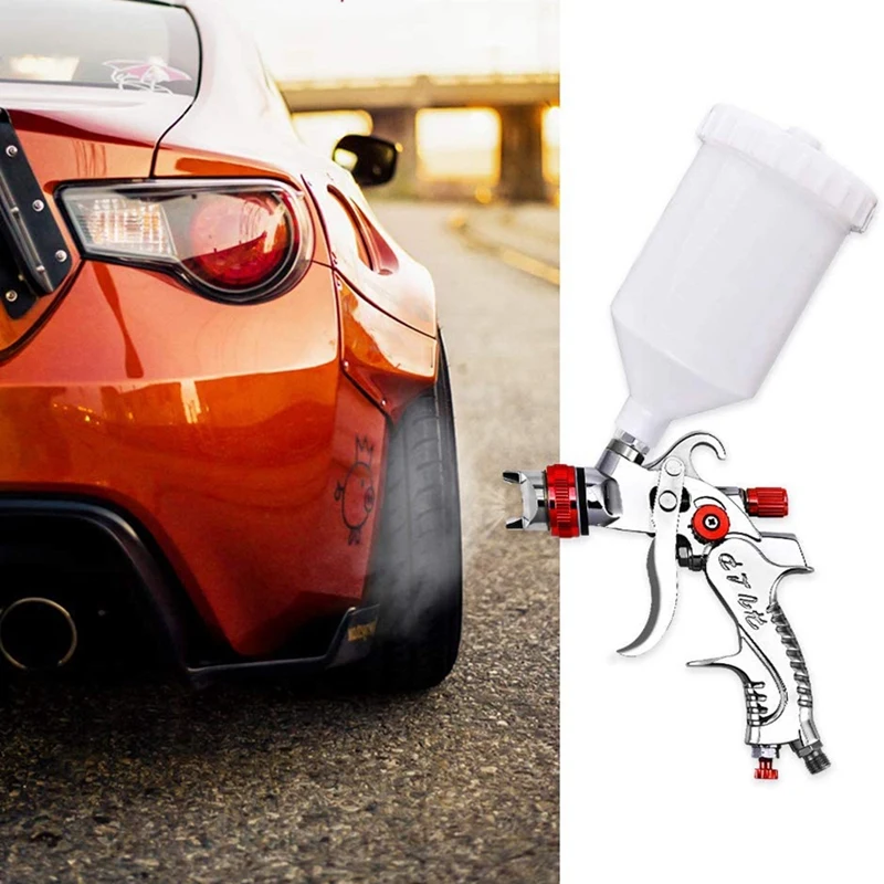 2008HVLP автомобиля Краски гравитационной подачей воздуха SprayGun 3 насадки 1,4/1,7/2 мм сопло Размеры 600Cc чашки (красный)
2008HVLP автомобиля Краски гравитационной подачей воздуха SprayGun 3 насадки 1,4/1,7/2 мм сопло Размеры 600Cc чашки (красный)