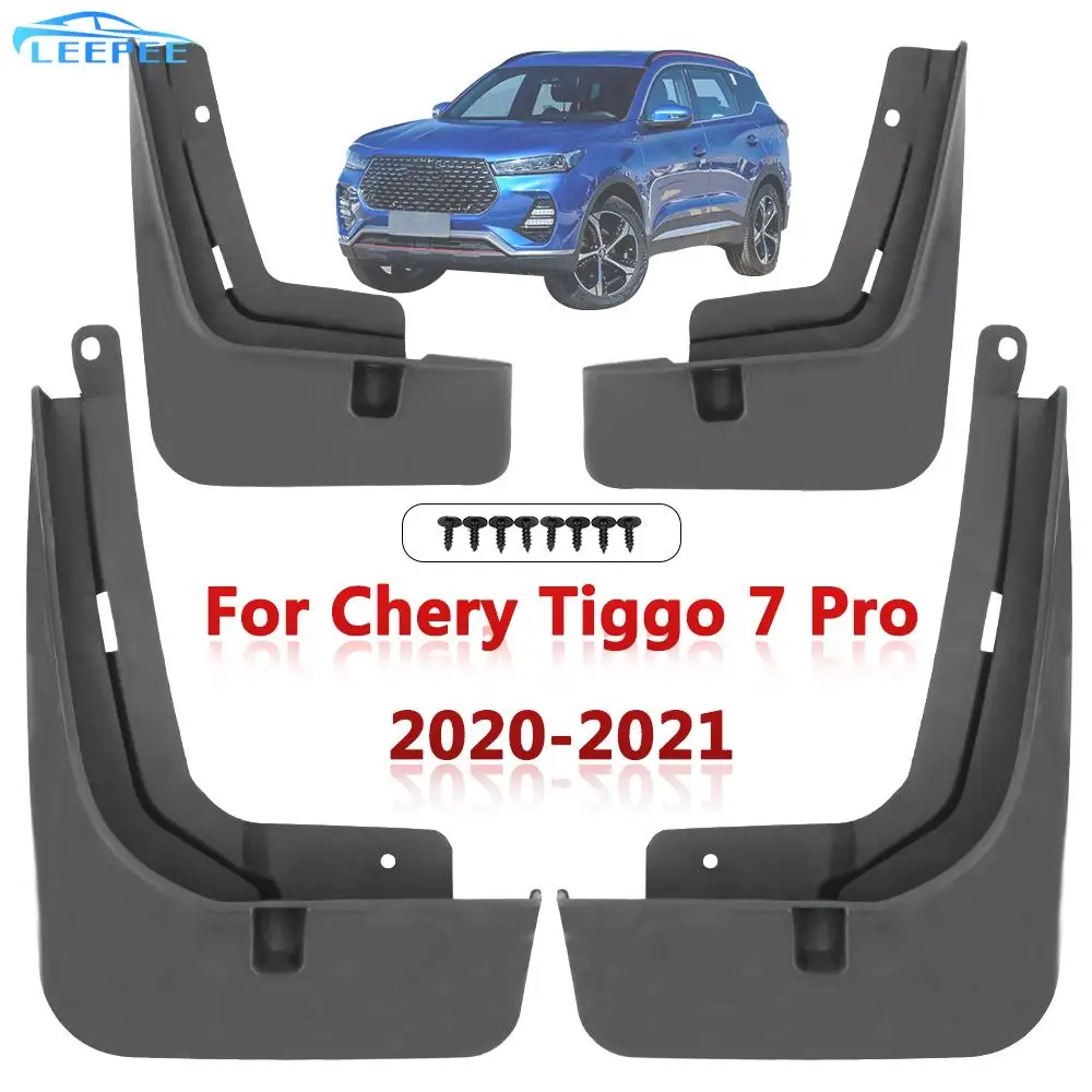 4 шт., брызговики для Chery Tiggo 7 Pro 2020-2021 
4 шт., брызговики для Chery Tiggo 7 Pro 2020-2021